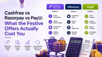 Cashfree vs Razorpay vs PayU: What the Festive MDR Offers Actually Cost You Cashfree vs Razorpay vs PayU: What the Festive MDR Offers Actually Cost You