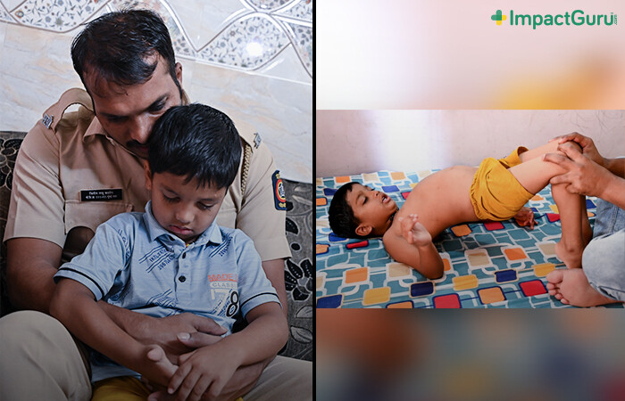 Mumbai Police Parents raising funds of INR 5 crores for their son’s SMA treatment