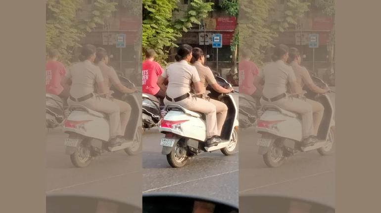 Mumbai: Outrage On Social Media After Helmetless Police Officers Caught on Camera