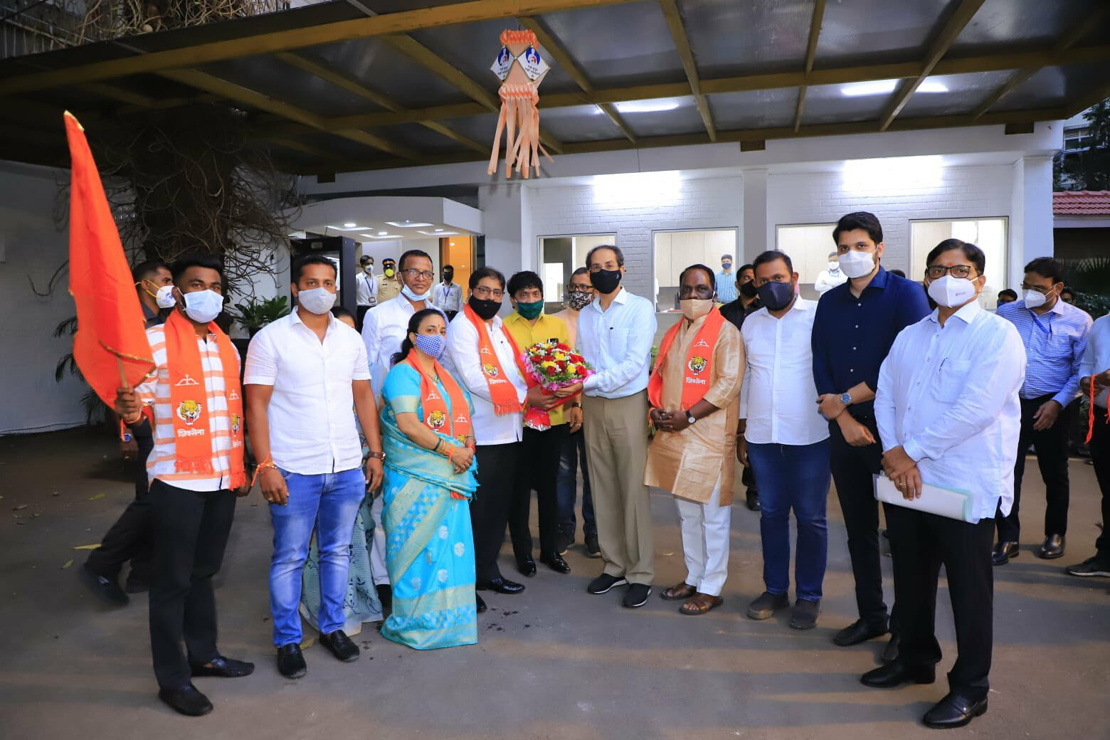 Ahead of BMC elections, Presila Kadam and several BJP leaders switch sides to Shiv Sena