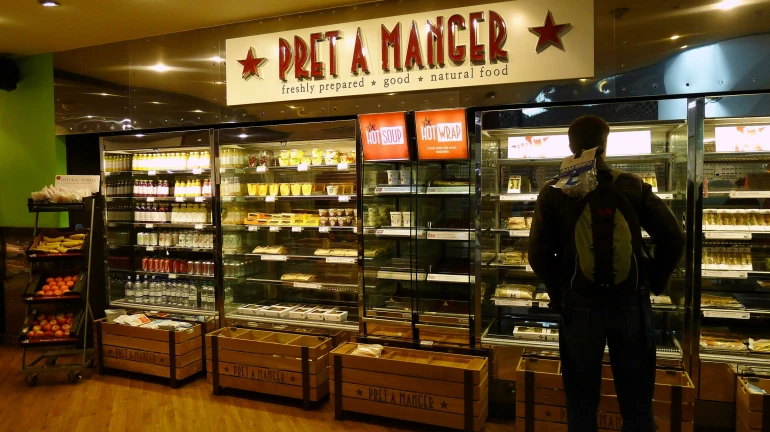 UK-based F&B chain 'Pret A Manger' opens its first Indian outlet in Mumbai UK-based F&B chain 'Pret A Manger' opens its first Indian outlet in Mumbai