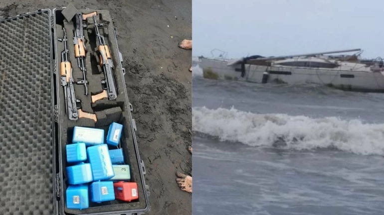 रायगढ़ मे लावारिस जहाज मिलने का मामला- स्थानीय पुलिस ने महाराष्ट्र में आतंक कनेक्शन से इंकार किया रायगढ़ मे लावारिस जहाज मिलने का मामला- स्थानीय पुलिस ने महाराष्ट्र में आतंक कनेक्शन से इंकार किया