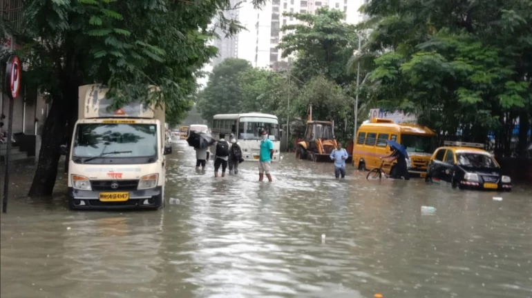 Mumbai households flooded with rainwater