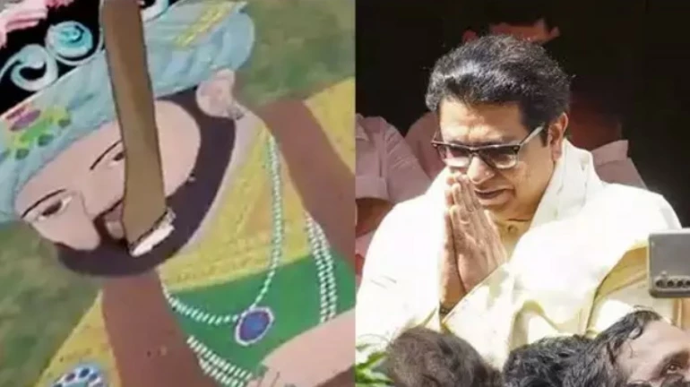 औरंगजेबचा फोटो असलेला केक कट करून राज ठाकरेंनी साजरा केला वाढदिवस औरंगजेबचा फोटो असलेला केक कट करून राज ठाकरेंनी साजरा केला वाढदिवस