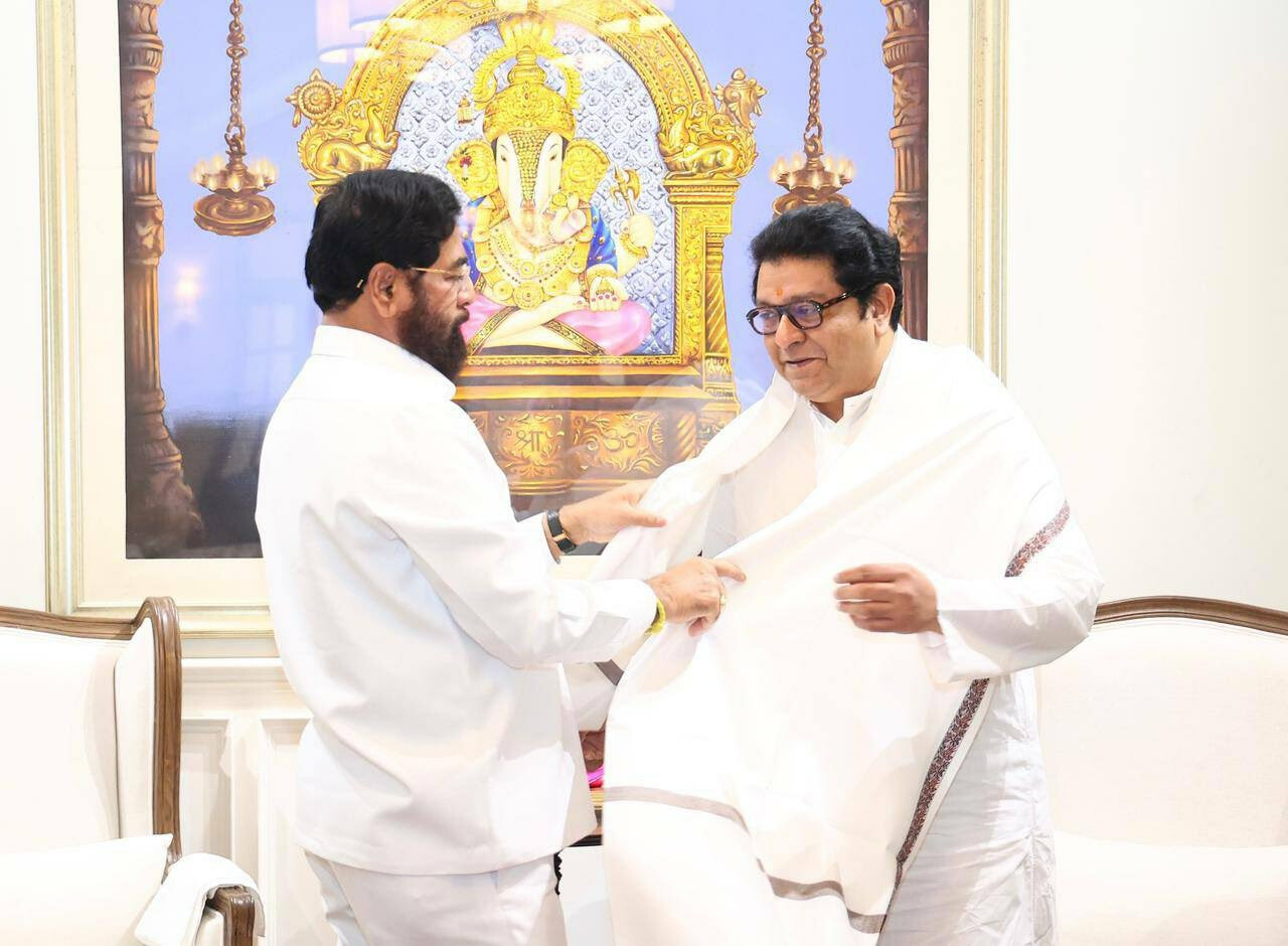 Shinde faction leader Sheetal Mhatre Criticises Uddhav Thackeray Over The Meet Of Raj Thackeray and Eknath Shinde