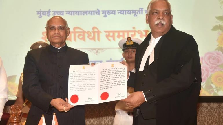 Justice Devendra Kumar Upadhyaya sworn in as Chief Justice of Bombay High Court