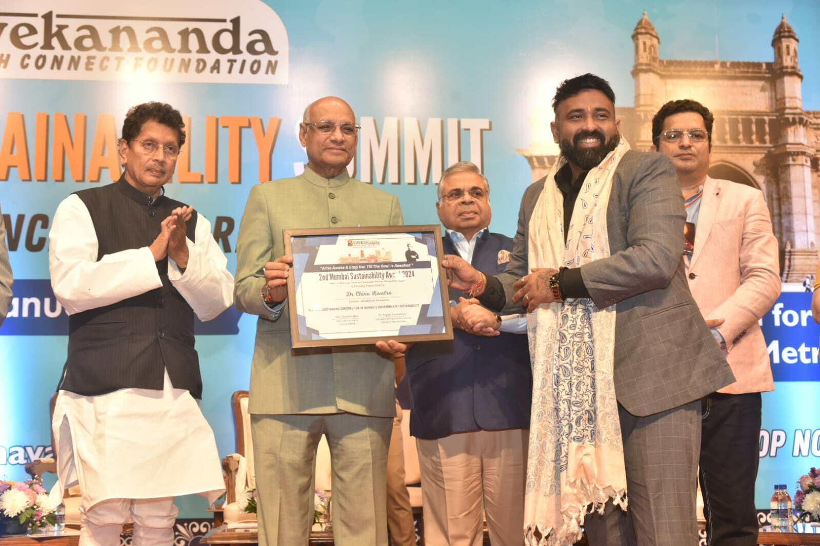 Mumbai Sustainability Awards presented to Mopalwar, Anuradha Pal, Chinu Kwatra