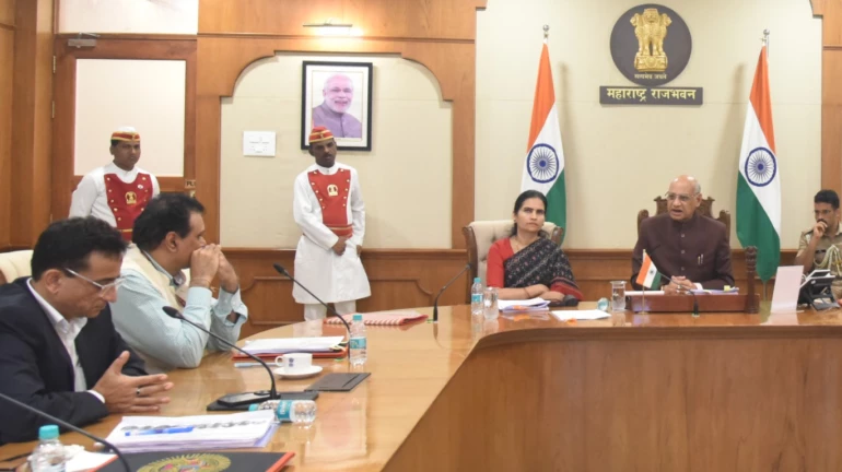 Governor, Union Minister Bharati Pawar review progress of Tribal Welfare Schemes in Maharashtra