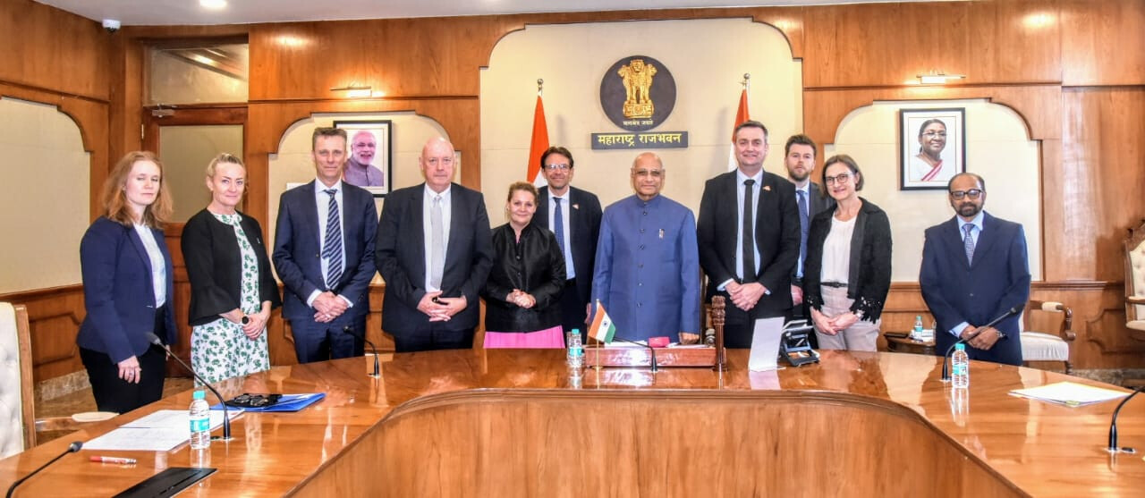 Denmark Deputy Speakers meet Maha Governor