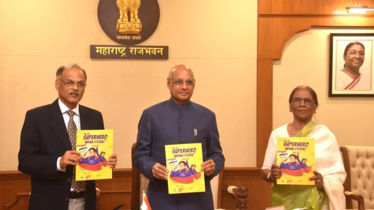 Maharashtra Governor releases comic book on Youth Voter Awareness