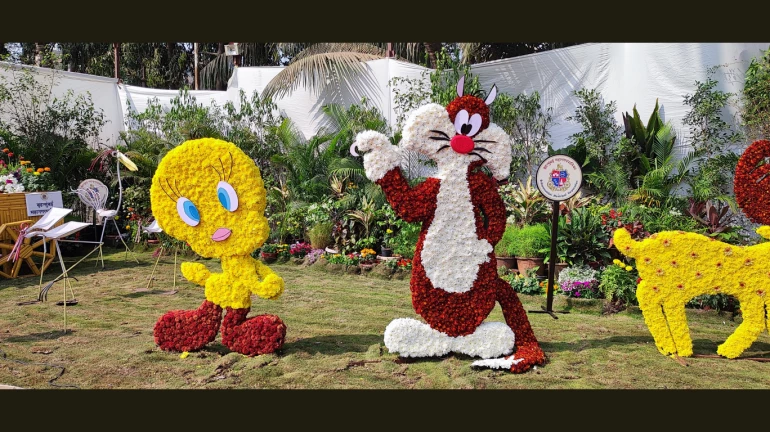 राणीच्या बागेत अवतरली फुलांची दुनिया राणीच्या बागेत अवतरली फुलांची दुनिया