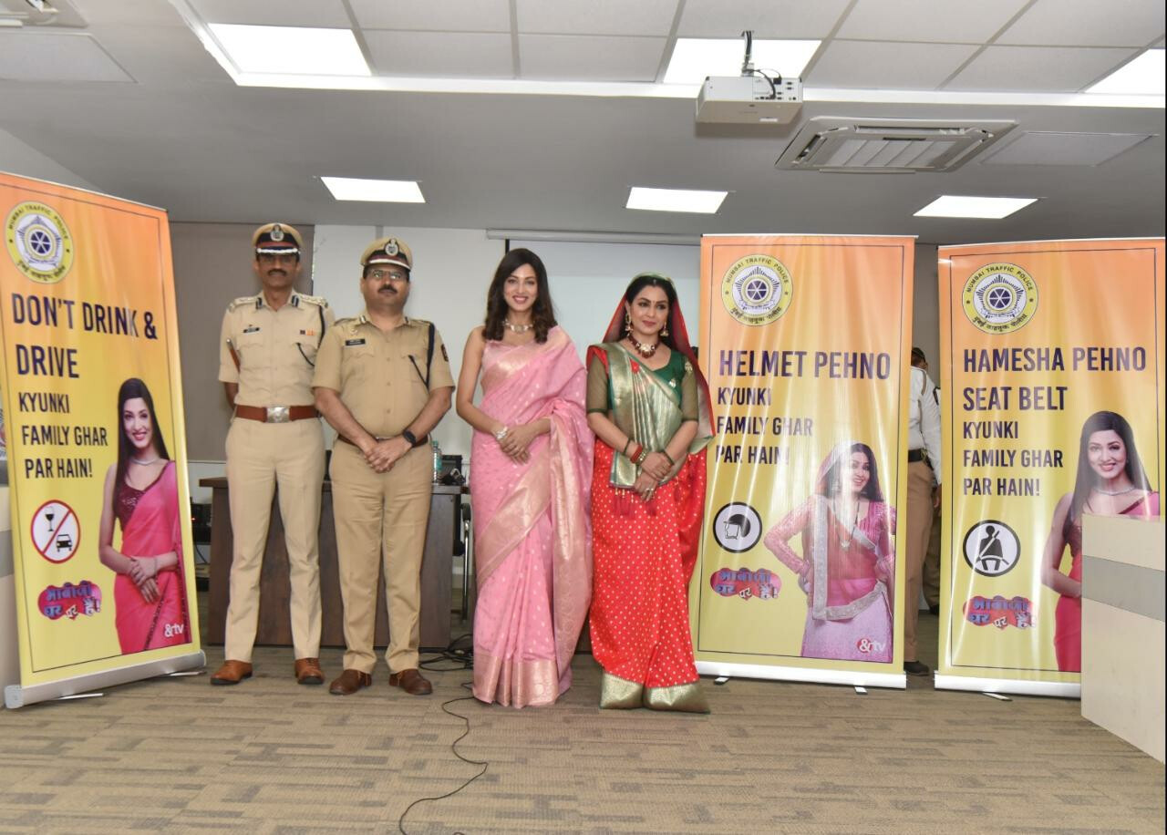 Road Safety Week: Mumbai Traffic Police & TV Actors Join Forces To Raise Awareness