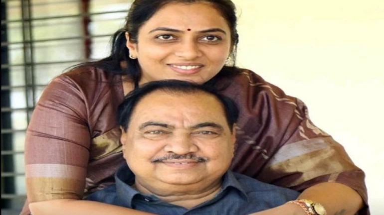 एकनाथ खडसे हुए राष्ट्रवादी, बेटी भी जा सकती है? जबकि बहु है भाजपा में एकनाथ खडसे हुए राष्ट्रवादी, बेटी भी जा सकती है? जबकि बहु है भाजपा में