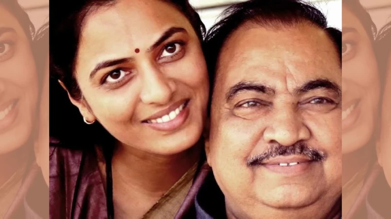 एकनाथ खडसे की बेटी रोहिणी खडसे कोरोना पॉजिटिव एकनाथ खडसे की बेटी रोहिणी खडसे कोरोना पॉजिटिव