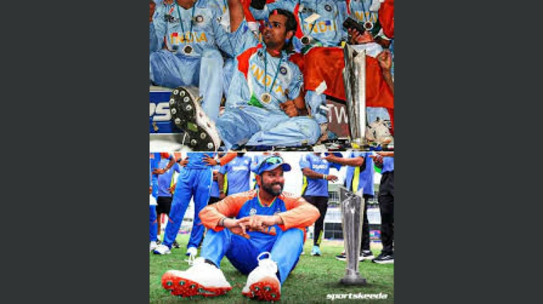 रोहित शर्मा... 17 वर्षां आधीही चॅम्पियन आणि आजही! रोहित शर्मा... 17 वर्षां आधीही चॅम्पियन आणि आजही!