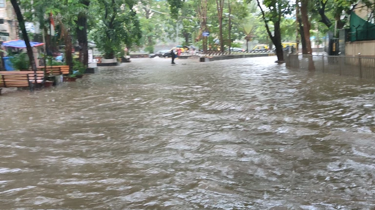 Heavy Rains Lash Thane and Palghar; One Dead, Multiple Rescues