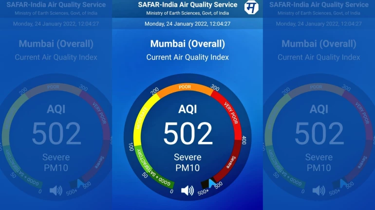 Mumbai’s Air Quality Slips to ‘Severe’ As Mercury Level Drops