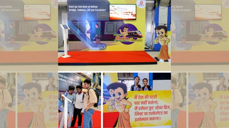 In a first-of-its-kind initiative, WR launches Safety Awareness Campaign At Key Stations In a first-of-its-kind initiative, WR launches Safety Awareness Campaign At Key Stations