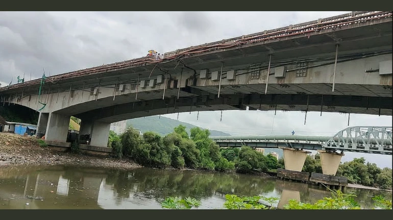 नवीन साकेत उड्डाणपूल खुला नवीन साकेत उड्डाणपूल खुला