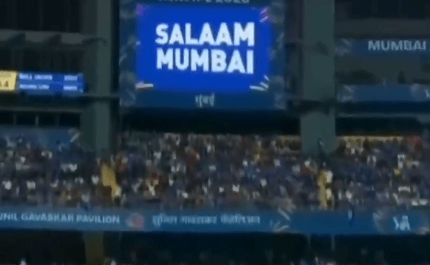 BJYM Demands Replacing ‘Salaam Mumbai’ With ‘Namaskar Mumbai’ at Wankhede Stadium During IPL