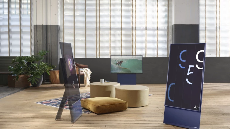 Samsung Launches a Rotating TV in India Samsung Launches a Rotating TV in India