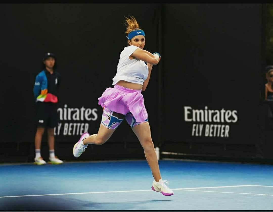 India's Tennis Icon Sania Mirza bids farewell to Grand Slam