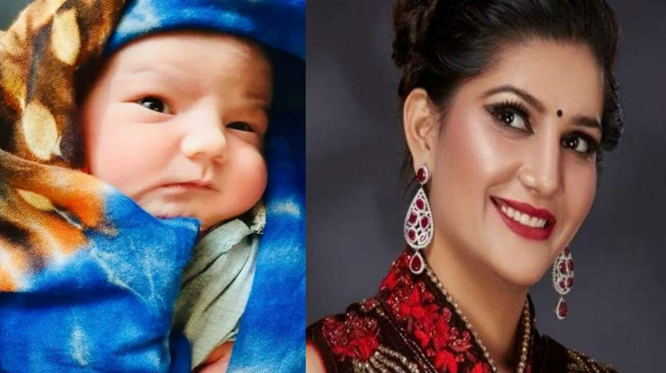 सपना चौधरी के बच्चे की तस्वीर आई सामने, चेहरा मोहरा है मां की तरह