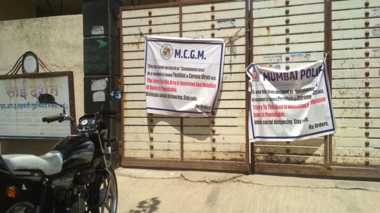 मुंबई : कोरोना के कारण 137 इमारतें सील मुंबई : कोरोना के कारण 137 इमारतें सील