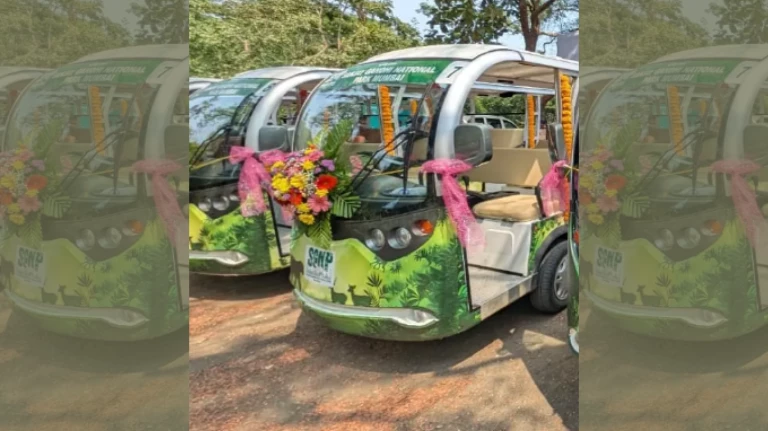 Mumbai's SGNP introduces electric buggies to ferry tourists; To be operated by tribal women