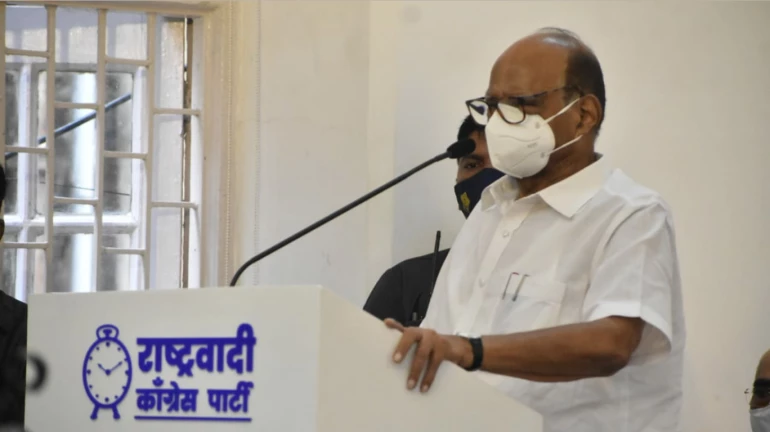 एनसीपी अध्यक्ष शरद पवार को मिली धमकी एनसीपी अध्यक्ष शरद पवार को मिली धमकी