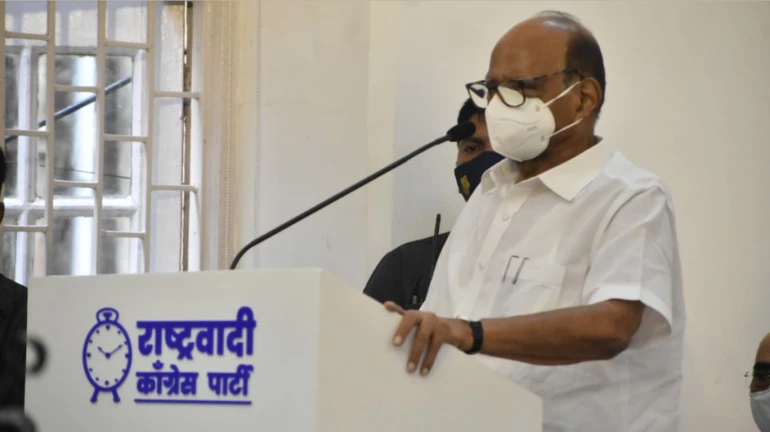 BJP will defeat in Maharashtra in 2024: NCP Chief Sharad Pawar BJP will defeat in Maharashtra in 2024: NCP Chief Sharad Pawar