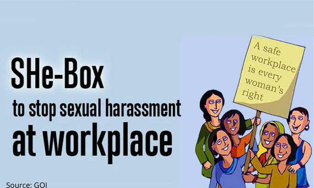 काम की जगह पर महिलाओं की सुरक्षा के लिए कंपनियों से ‘SHEBOX’ पोर्टल पर रजिस्टर करने की अपील