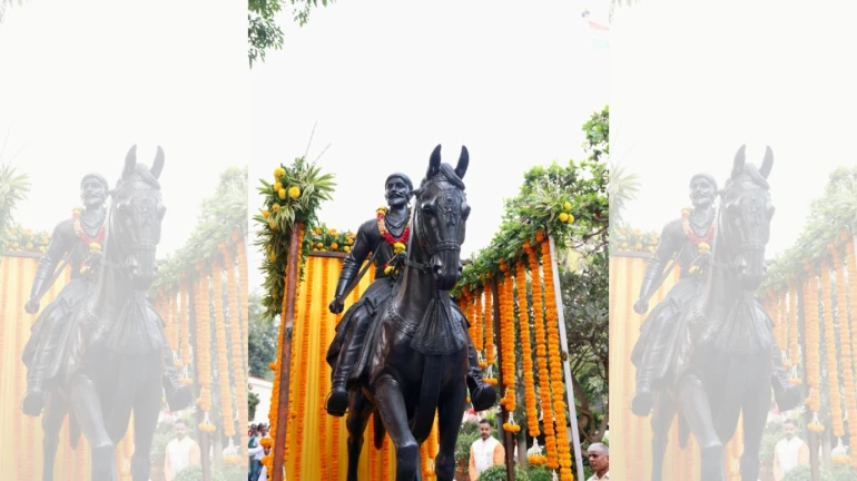 भारत-पाक सीमा पर छत्रपति शिवाजी महाराज की  प्रतिमा अनावरण