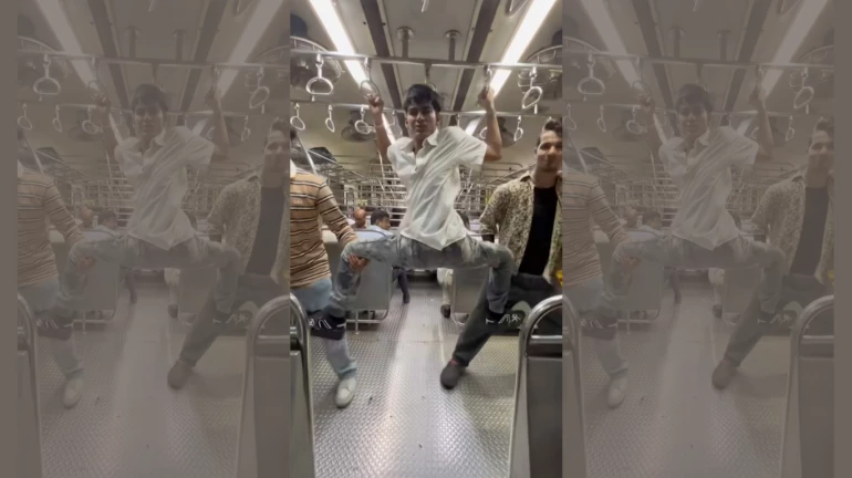 Mumbai Local News: Fitness or Foolishness? Youth’s Dangerous Stunt in Train Reel Draws Controversy Mumbai Local News: Fitness or Foolishness? Youth’s Dangerous Stunt in Train Reel Draws Controversy