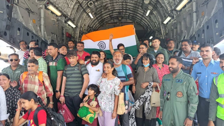 Operation Kaveri: 246 more evacuees from Sudan arrive in Mumbai