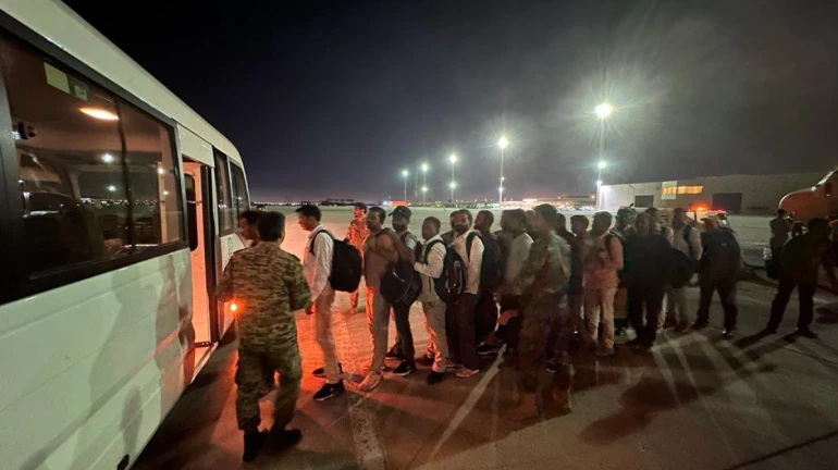 34 citizens of Maharashtra stranded in Sudan arrive safely in India