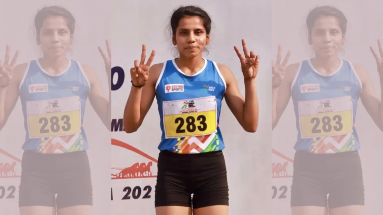 Maharashtra sprint star Sudeshna wins hearts with her performance at Khelo India Youth Games Maharashtra sprint star Sudeshna wins hearts with her performance at Khelo India Youth Games