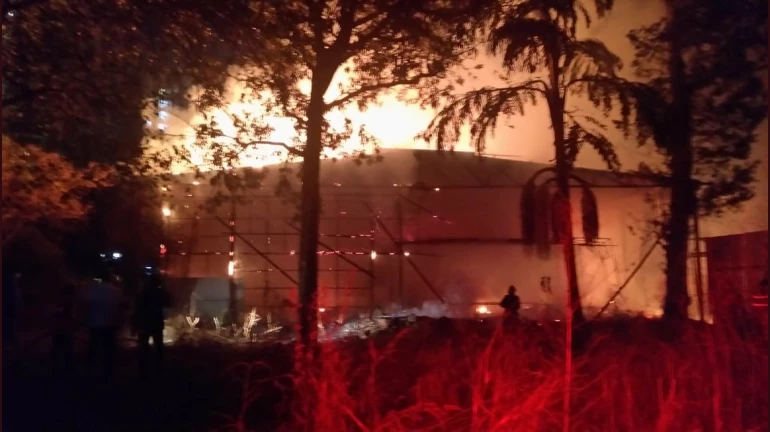 30 bikes, cars, autos gutted in fire at a garage near police station 30 bikes, cars, autos gutted in fire at a garage near police station