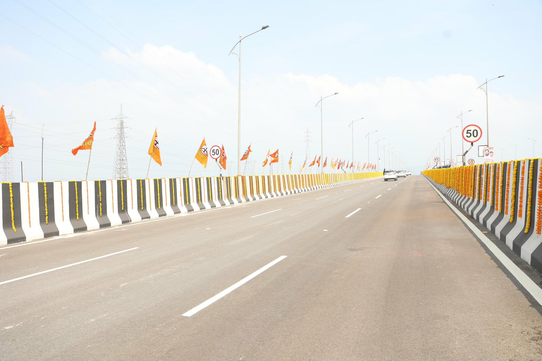 CM Eknath Shinde Inaugurates Thane Creek Bridge; Lays Foundation for 7 Creek Bridges