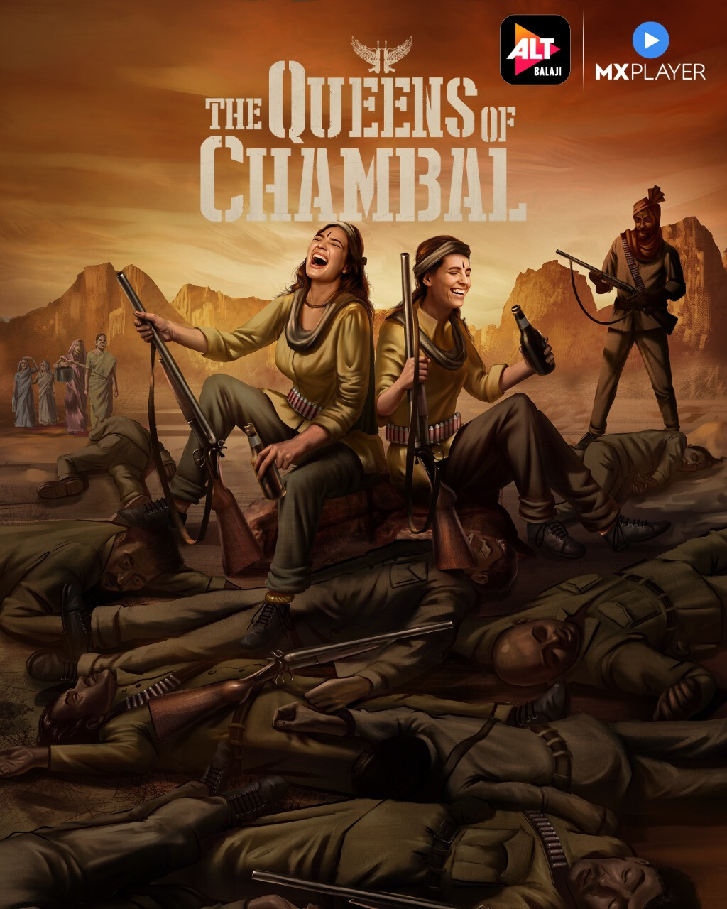 ALTBalaji announces The Queens of Chambal with an artsy poster!