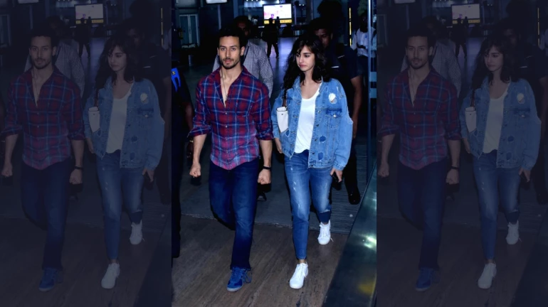 Disha Patani and Tiger Shroff's evening drive interrupted by Mumbai Police; Here's why Disha Patani and Tiger Shroff's evening drive interrupted by Mumbai Police; Here's why