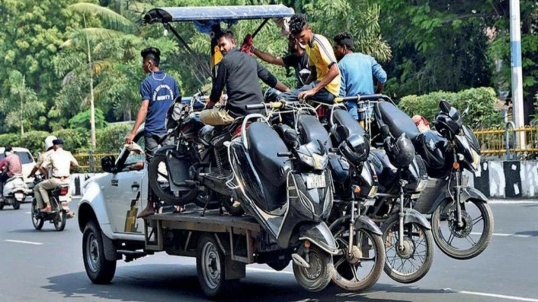 Mumbai: No Towing Of Motors For A Week, Says Police Commissioner