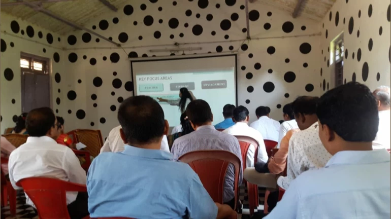 Online training programme for tribal teachers in Thane