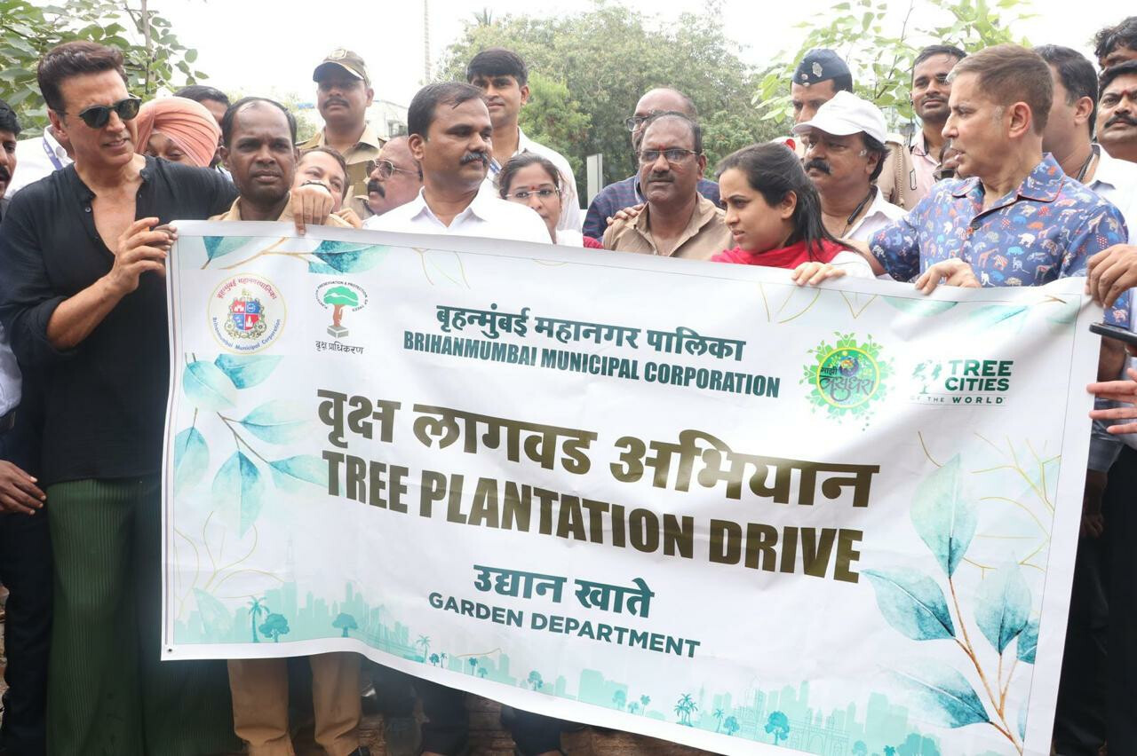 BMC launches urban afforestation project in Bandra with planting 200 trees