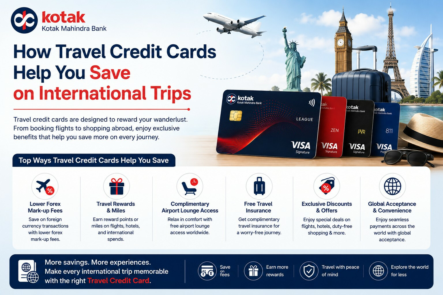 How Travel Credit Cards Help You Save on International Trips