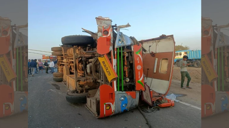 Nashik-Shirdi Highway Accident: 2 kids among 10 dead in bus collision Nashik-Shirdi Highway Accident: 2 kids among 10 dead in bus collision