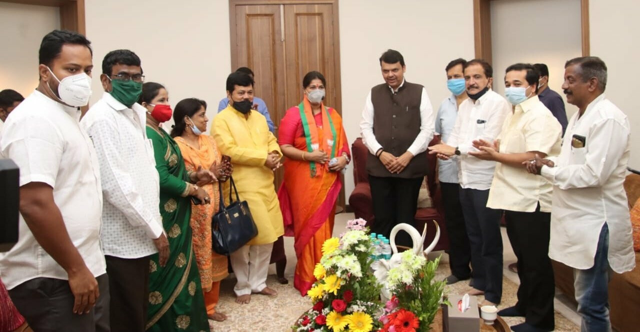 Ahead of BMC Elections 2022, former Shiv Sena MLA Trupti Sawant joins BJP