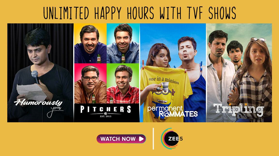 ZEE5 Partners With The Viral Fever (TVF)