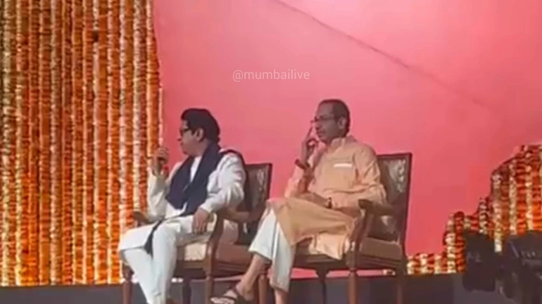 20 वर्षांनंतर उद्धव-राज ठाकरे एकत्र 20 वर्षांनंतर उद्धव-राज ठाकरे एकत्र