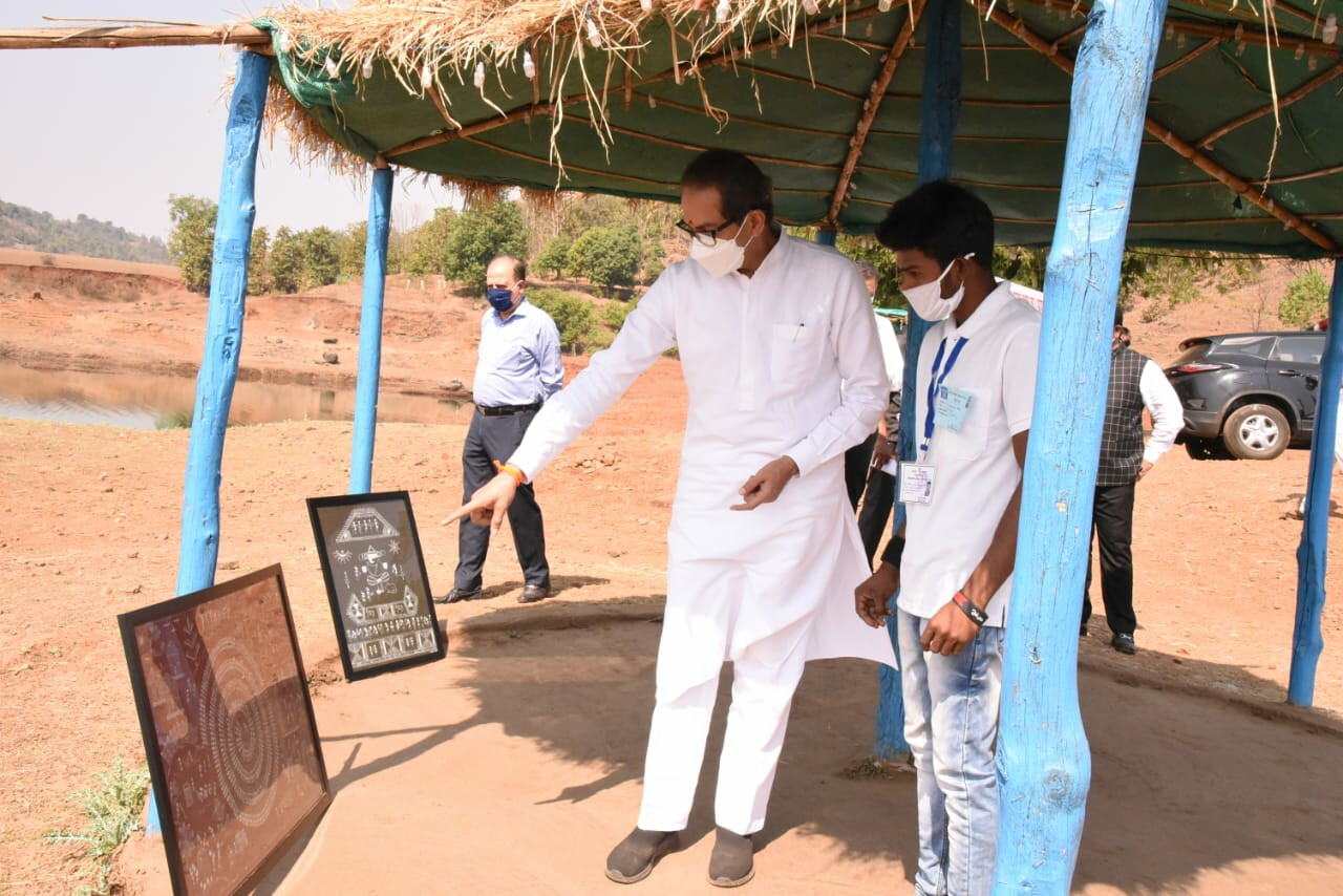 CM Thackeray visits Jawar in Palghar district